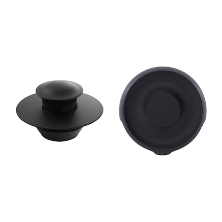 Danco Danco 3 in. Matte Black Round Drain Cover 9D00011082